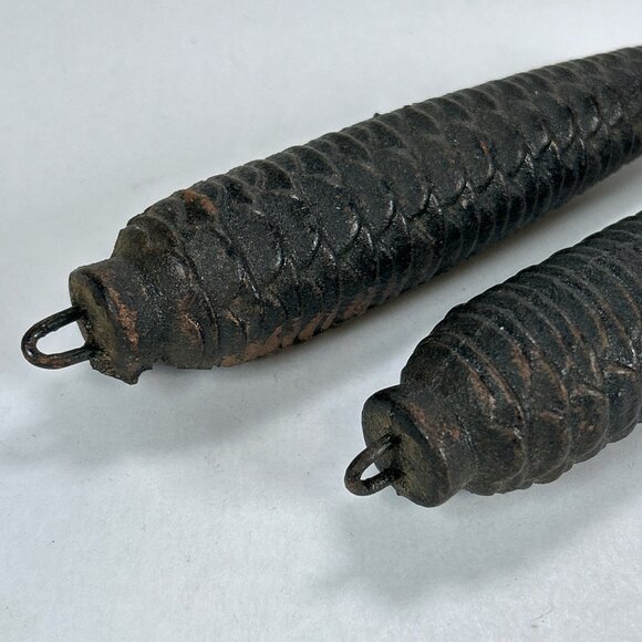 Vintage Pine Cone Cuckoo Clock Weights Cuckoo Clock Parts, 15 oz - Picture 4 of 7